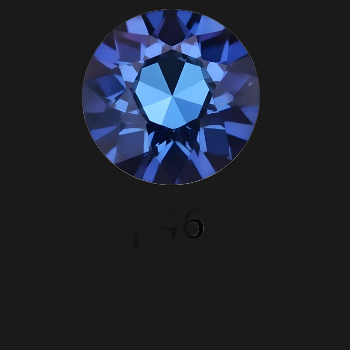 Strass DentairesMetallic blue