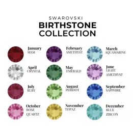 Strass DentairesPierre de Naissance x12