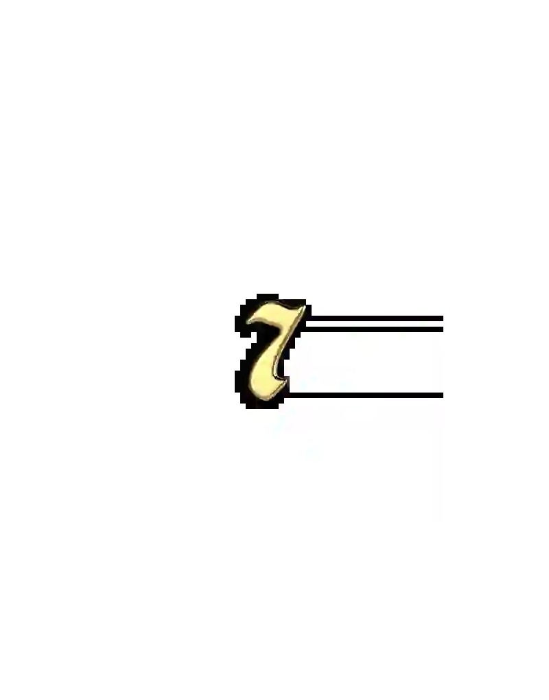 Strass DentairesNombre 7