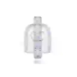 Clip strass central silver - 1