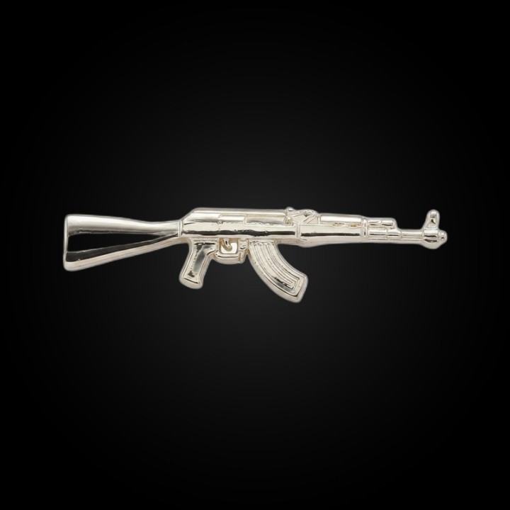 Grillz single tooth gold - AK rifle design