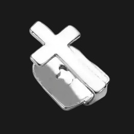 Grillz Élégance croix Silver - 1