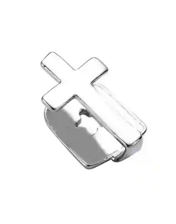 Grillz Élégance croix Silver - 1
