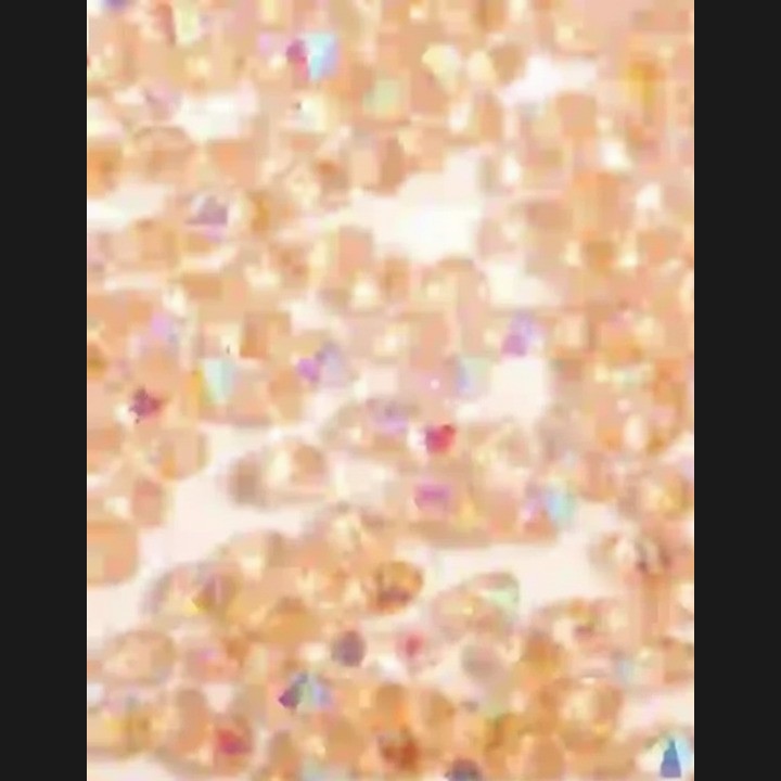 Gemma dentale Micro Cristallo AB Light Peach 1,2 mm