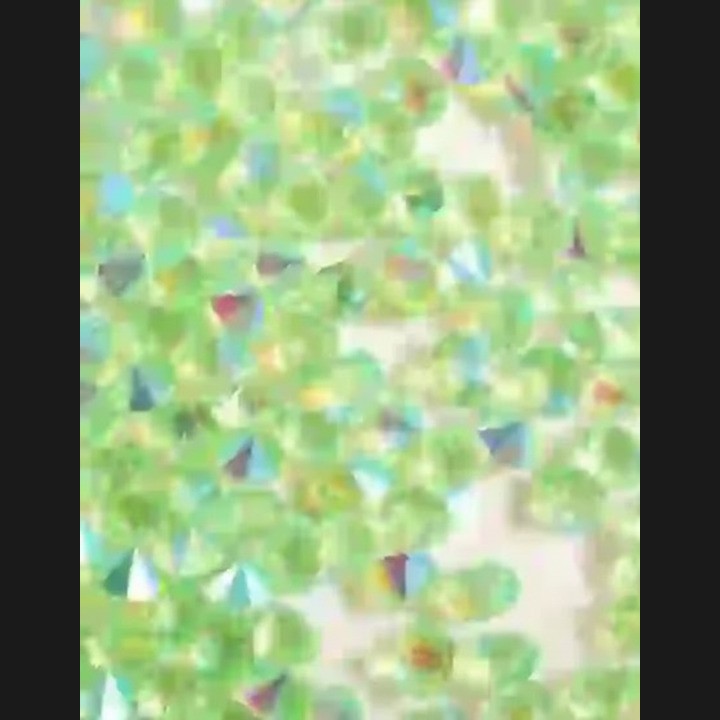 Gemma dentale Micro Cristallo AB Peridot 1,2 mm