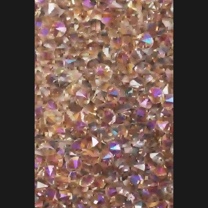 Gemma dentale Micro Cristallo AB Rose Golden 1,2 mm