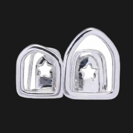 Grillz Élégance Double Arceau Silver - 1