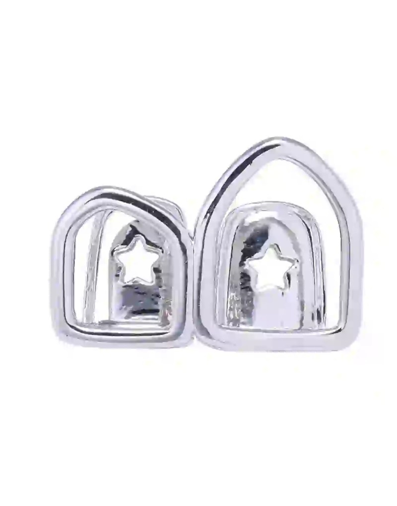 Grillz Élégance Double Arceau Silver - 1
