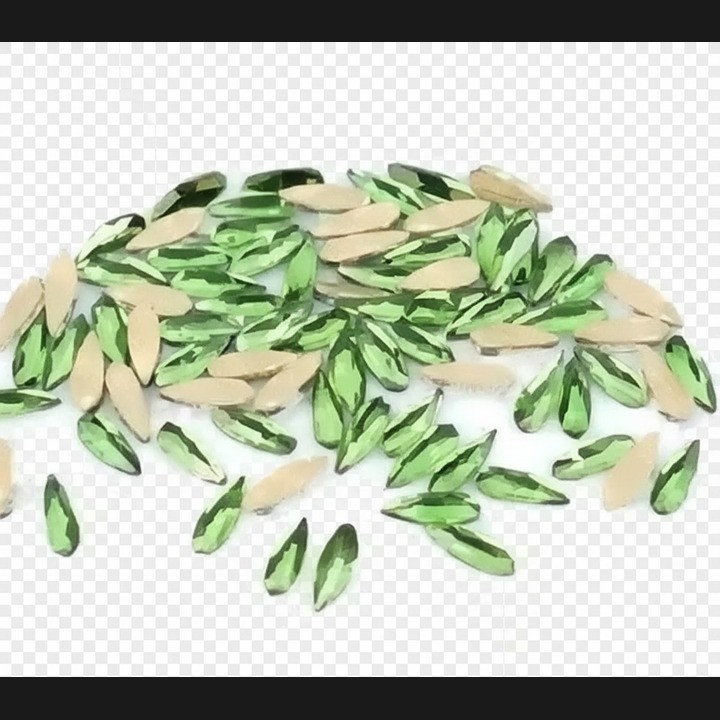 Goutte Peridot 2*6mm - 1