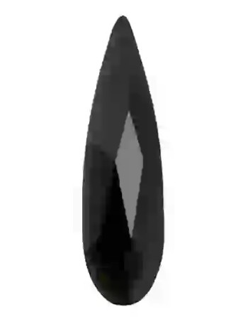 Goutte Jet Black 2*6mm - 1
