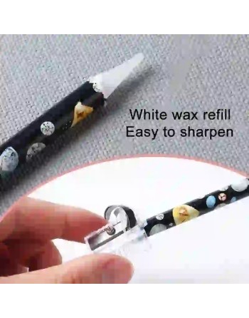 Crayon auto-adhésif en cire pour Strass, cristal, pierre précieuse - 3