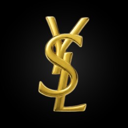 Zahnschmuck Initialen uebereinander gold