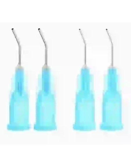 20x Embout coudé bleu - 1