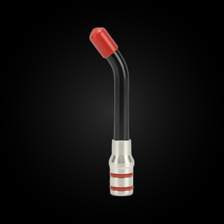 Curing lamp tip - tooth gem application