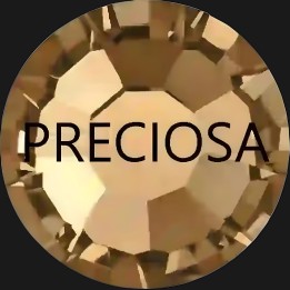 Strass dental Smoked Topaz Preciosa