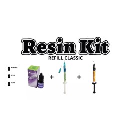 Kit 3 adesivi in resina - per gemme dentali