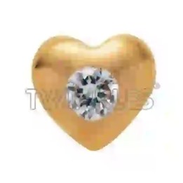 Strass DentairesCoeur diamant