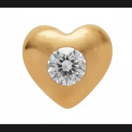 Strass DentairesCoeur diamant
