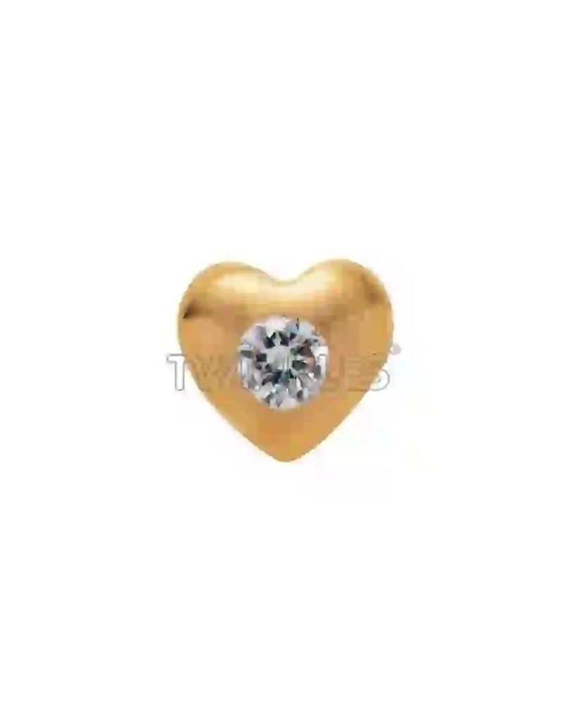 Strass DentairesCoeur diamant