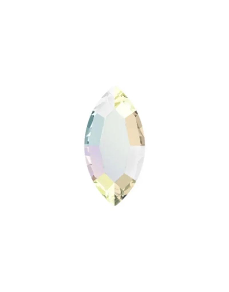 Strass Dental Ala Mariposa Crystal AB Pro - Premium