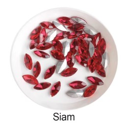 strass dentaire papillon red siam
