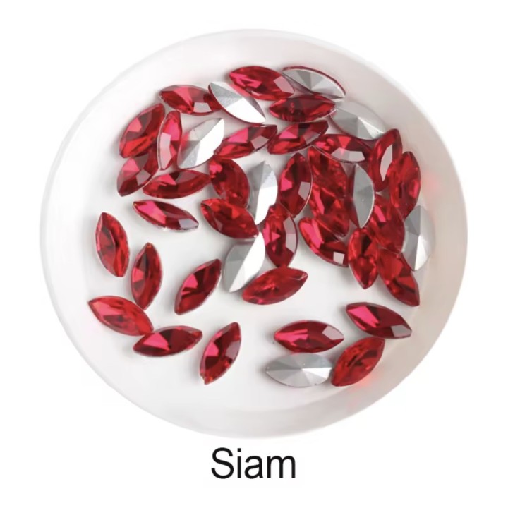 strass dentaire papillon red siam