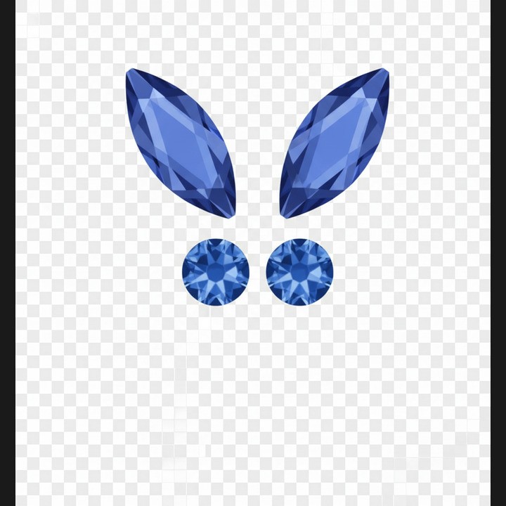 Butterfly Blue - Strass Dentali
