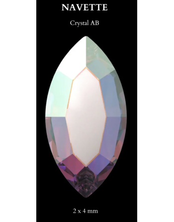 Strass Dentaire Aile Papillon Crystal AB Pro - Premium