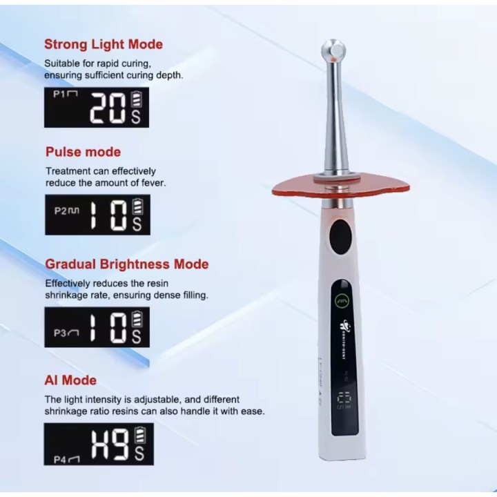 Professionelle LED-Polymerisationslampe EXPERT - für Zahnschmuck