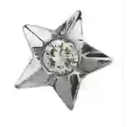 Strass DentairesEtoile or blanc w Diamant