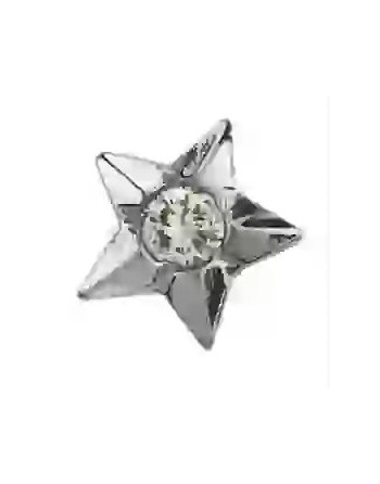 Strass DentairesEtoile or blanc w Diamant