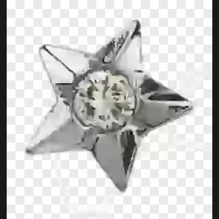 Strass DentairesEtoile or blanc w Diamant