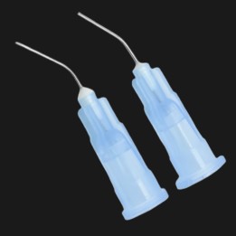 Zwarte gebogen tip - 20x