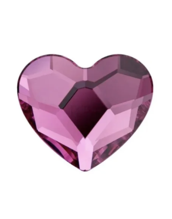 Strass Hart Lichtroze | Romantische Tandensieraad