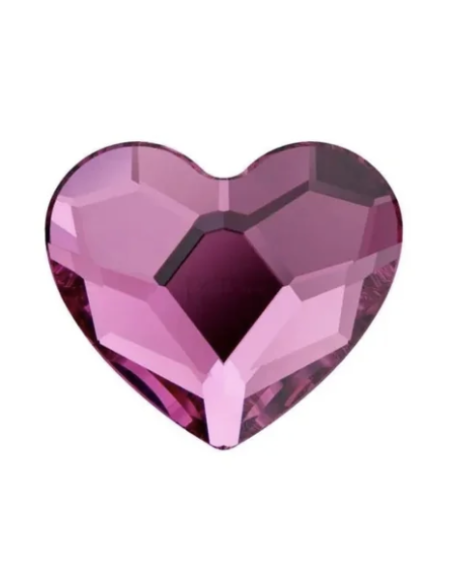 Strass Cœur Rose Clair | Bijou Dentaire Romantique