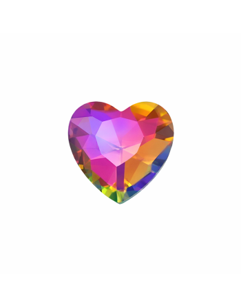 Strass Hart Lichtroze | Romantische Tandgem