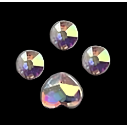 Patte de chat, cristal Ab | Strass Dentaires