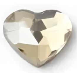 Strass Herz Hellrosa | Romantischer Zahnschmuck