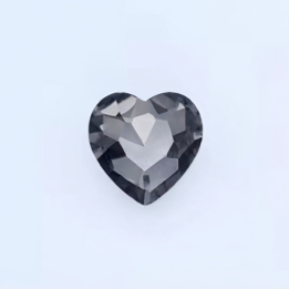 Strass Dentaire Cœur Silver | Bijou Dentaire Élégant