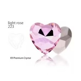 coeur Lt Rose | Strass Dentaires