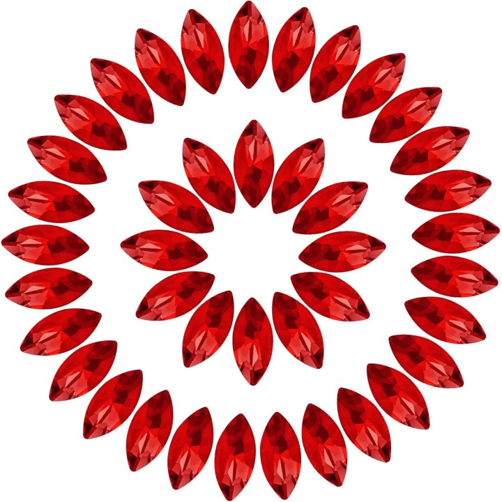 Butterfly Wing Light Siam - Red Elegance for Your Look!