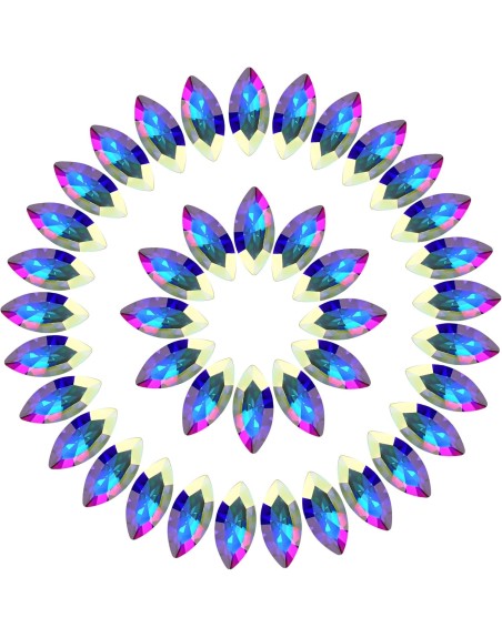 Strass Dentale Ala Farfalla Crystal AB Pro - Premium