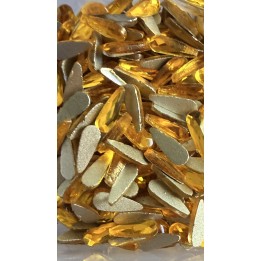 Champagne Drop 2*6mm - Elegant Beads for Jewelry Creations