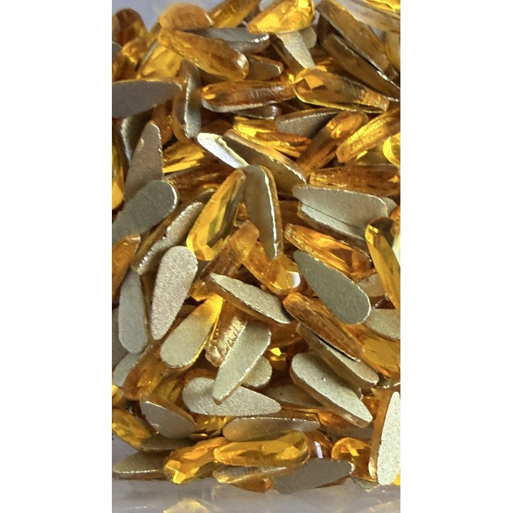 Champagne Drop 2*6mm - Elegant Beads for Jewelry Creations