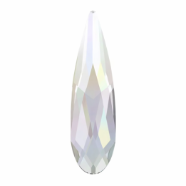 Druppel Crystal AB 2*6mm - Glans en elegantie voor uw sieraden