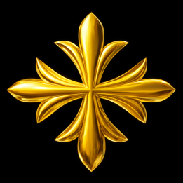Bijou dentaire Croix or
