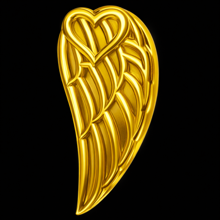 Aile bijoux dentaire Or jaune 18-24K - Élégance et style pour votre sourire