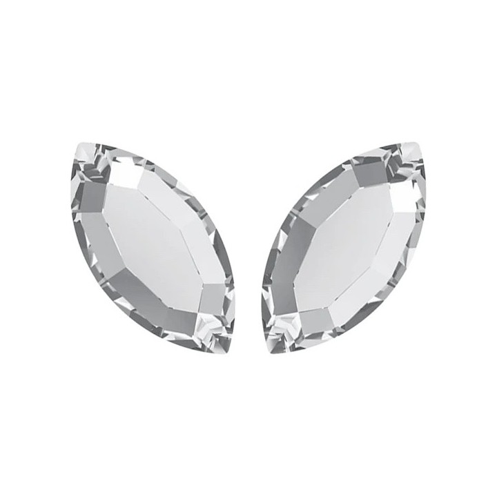 Aile Papillon Crystal 2x4mm | Strass Dentaire Transparent