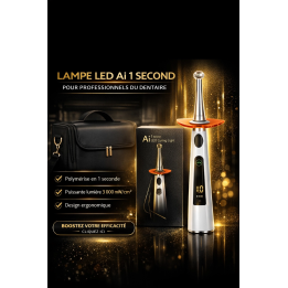 Professional EXPERT LED curing lamp - tooth gem application