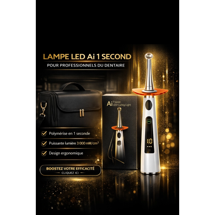 Lampada LED polimerizzante professionale EXPERT - per gemme dentali